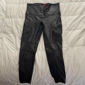 Faux Leather Moto Leggings